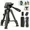 Mini Tripod for Camera, 25inch Aluminum Tabletop Camera Tripod, Portable Travel Tripod , for Cameras, Projectors, Spotting Scope