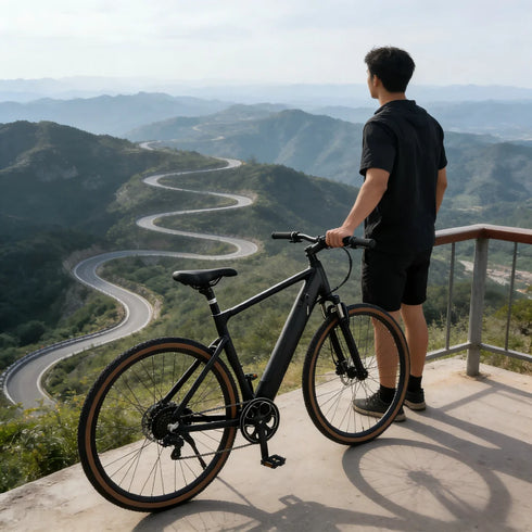 YANGOR 250W Electric Bike, 28" Ultra-Light Frame, Long Range, city & Road Bicycle, Suitable for Both Men and Women E-bike CE EU