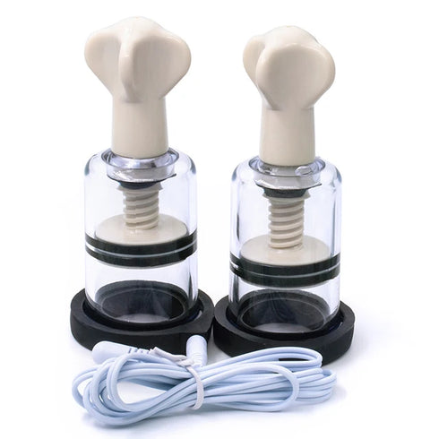Electric Shock Nipple Clamps BDSM Bondage Labia Clip Clit/Penis Stimulator E-stim Massage Glove/Pad SM Roller Sex Toy For Couple