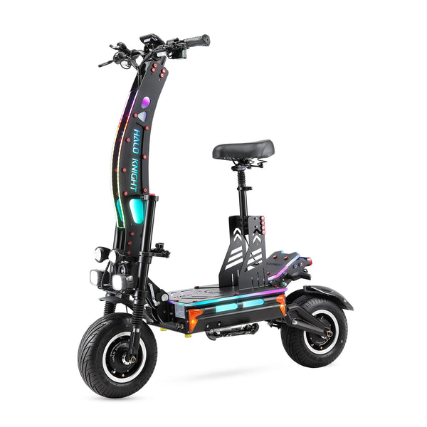 HALO KNIGHT T107Max 72V 8000W Adult Electric Scooter Fast 120km/h Electrical Scooter Powerful Dual Motors Escooter Top E-scooter