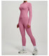 SVEIC Women's Two Piece Tracksuit Yoga Set Long Sleeve Jacket High Waisted Leggings Breathable Gym Clothes For Women Sportswear