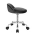 WOLTU Swivel Office Stool with Wheels Height Adjustable Computer Chair With Low Backrest Work Roller Rocker Dressing Stool