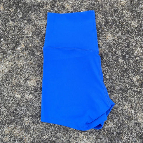 Sexy Solid Color Women Fitness Sport Short High Waist Athletic Yoga Short Leg Cycling Comprehensive Training Jogging Squat Proof