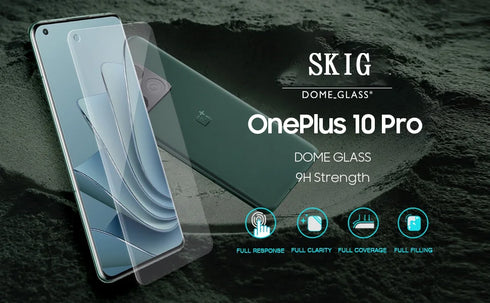 SKIG UV Tempered Glass For OnePlus 13 12 11 R 10 9 8 7 7T Ace2 Pro Full Cover Glue Curing For OnePlus13 Screen Protector