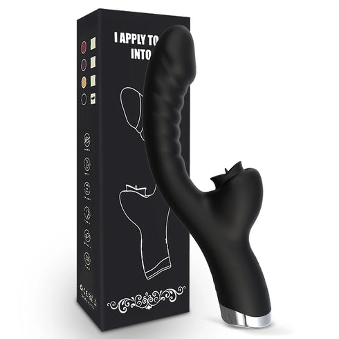 Clitoris Tongue Licking Female Vibrator For Women Dildo G Spot Clitoral Stimulator Vibro Masturbator Goods Adult Sex Toys