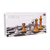 Magnetic International Chess Pieces Set, Folding Table Board, 3 Different Size, 36x31cm King 7.2cm
