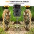 16MP 1080P Wildlife Hunting Trail and Game Camera Motion Activated Security Camera IP66 Waterproof Outdoor Infrared Night Vision
