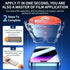 Oleophobic Coating Dust Free Screen Protector For iPhone 17 Pro Max 16 15 13 11 12 14 Pro Max SE 7 8 XR Easy Installation Glass