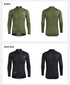 XINTOWN Men's Long Sleeve Cycling Jersey, Spring/Summer Racing Apparel, Export Bicycle Clothing, Solid Color Long Top