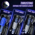 Dual Handles Leten King Sex Machine Electric Thrusting Male Masturbator Orgasm Adult Toys 2 Soft Sleeve Voice Penis Stimulator