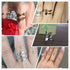 Custom Double First Name Finger Ring For Women Men Personalized Couple Family Gift Gold Color Stainless Steel Metal Jewelry