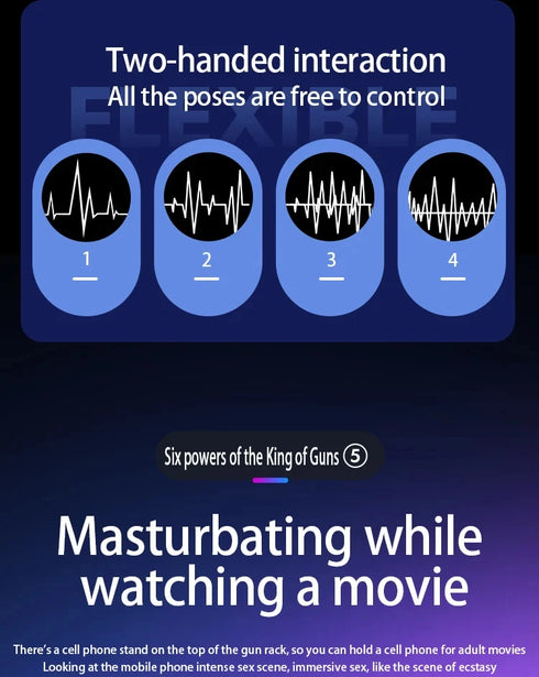 Dual Handles Leten King Sex Machine Electric Thrusting Male Masturbator Orgasm Adult Toys 2 Soft Sleeve Voice Penis Stimulator