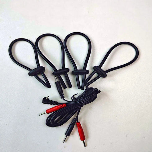 Electric Shock Nipple Clamps BDSM Bondage Labia Clip Clit/Penis Stimulator E-stim Massage Glove/Pad SM Roller Sex Toy For Couple