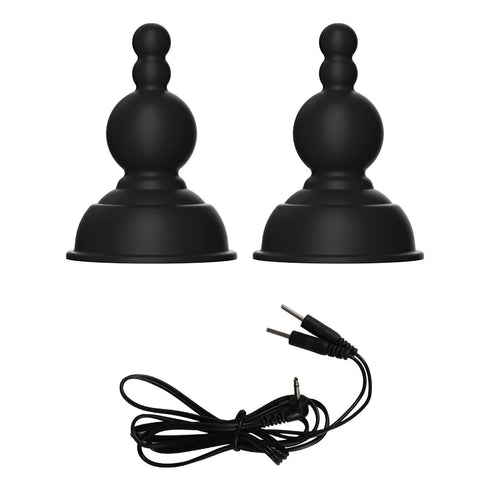 Electric Shock Nipple Clamps BDSM Bondage Labia Clip Clit/Penis Stimulator E-stim Massage Glove/Pad SM Roller Sex Toy For Couple