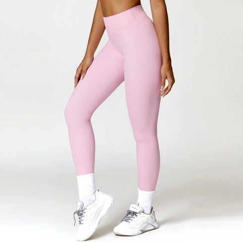 New Summer High Waist Sport Legging Women Stretch Gym Pants Women Running Workout Leggings Female Soft Tights Push Up Yoga Pants