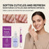 1/2set Nail Cuticle Care Kit,Nail Soften Oil Cuticle Remover for Gel Overgrown Cuticles Soften Eliminating Exfoliant for Nails