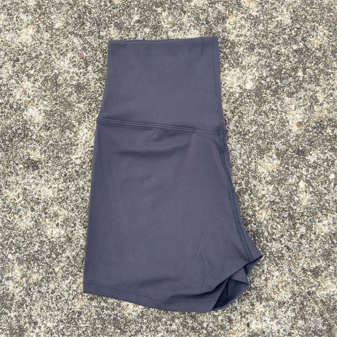 Sexy Solid Color Women Fitness Sport Short High Waist Athletic Yoga Short Leg Cycling Comprehensive Training Jogging Squat Proof