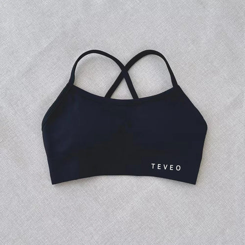 2025 Nouveau Haute Elastique Antichoc Entièrement Mat Croix Beauté Dos Nu Sans Couture Vêtements De Yoga Soutien-Gorge De Sport