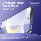 SmartDevil Dust-free Tempered Glass Film for Samsung S26 Ultra HD Clear Screen Protector for Samsung S25 S24 Anti-fingerprint