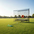 Golf Training Net With Ball Return And Ball Blanket, Large Golf Training Device With Carry Bag For Chipping and Swing, 305 x 244 cm