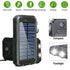 10000000mAh Solar Power Bank last 2USB LED Battery Charger For Cell Phone