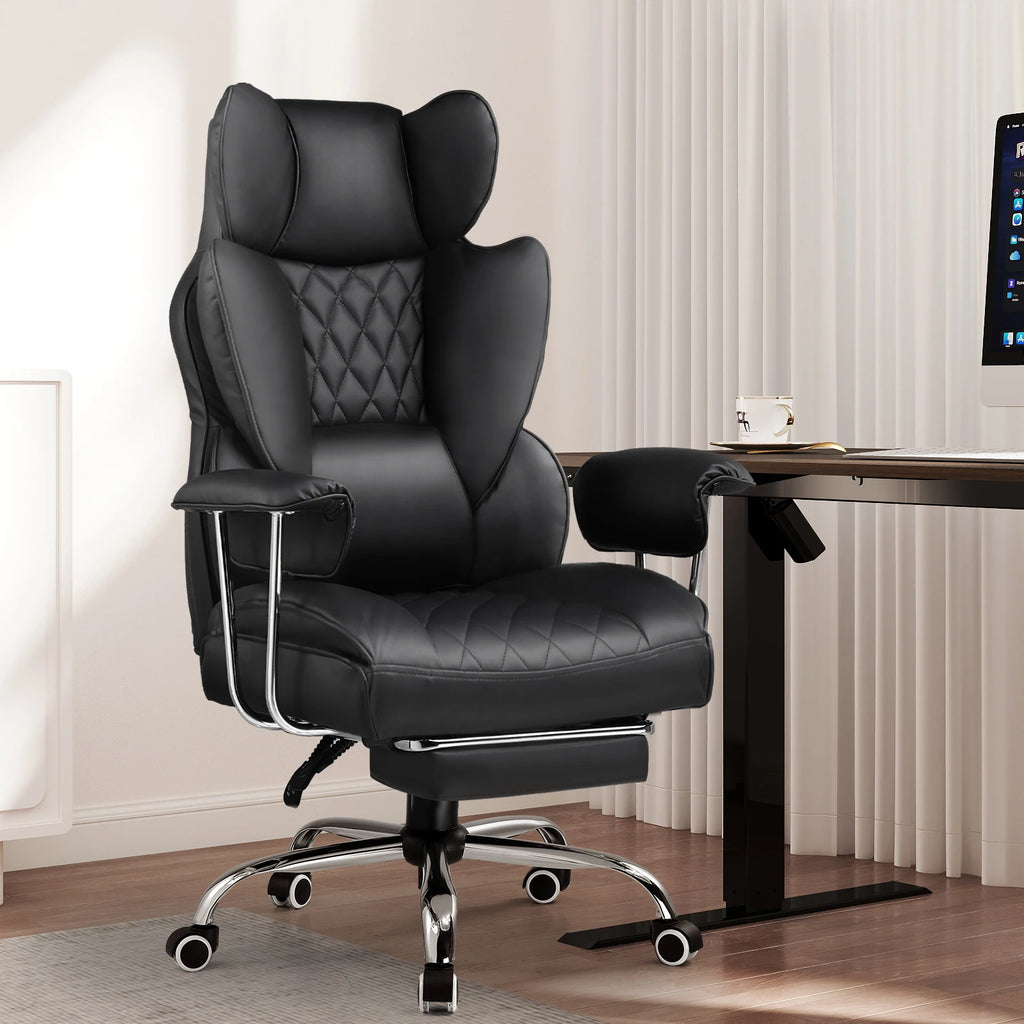 GTPLAYER Gaming chair office chair with pocket spring lumbar support, ergonomic and comfortable wide office computer chair