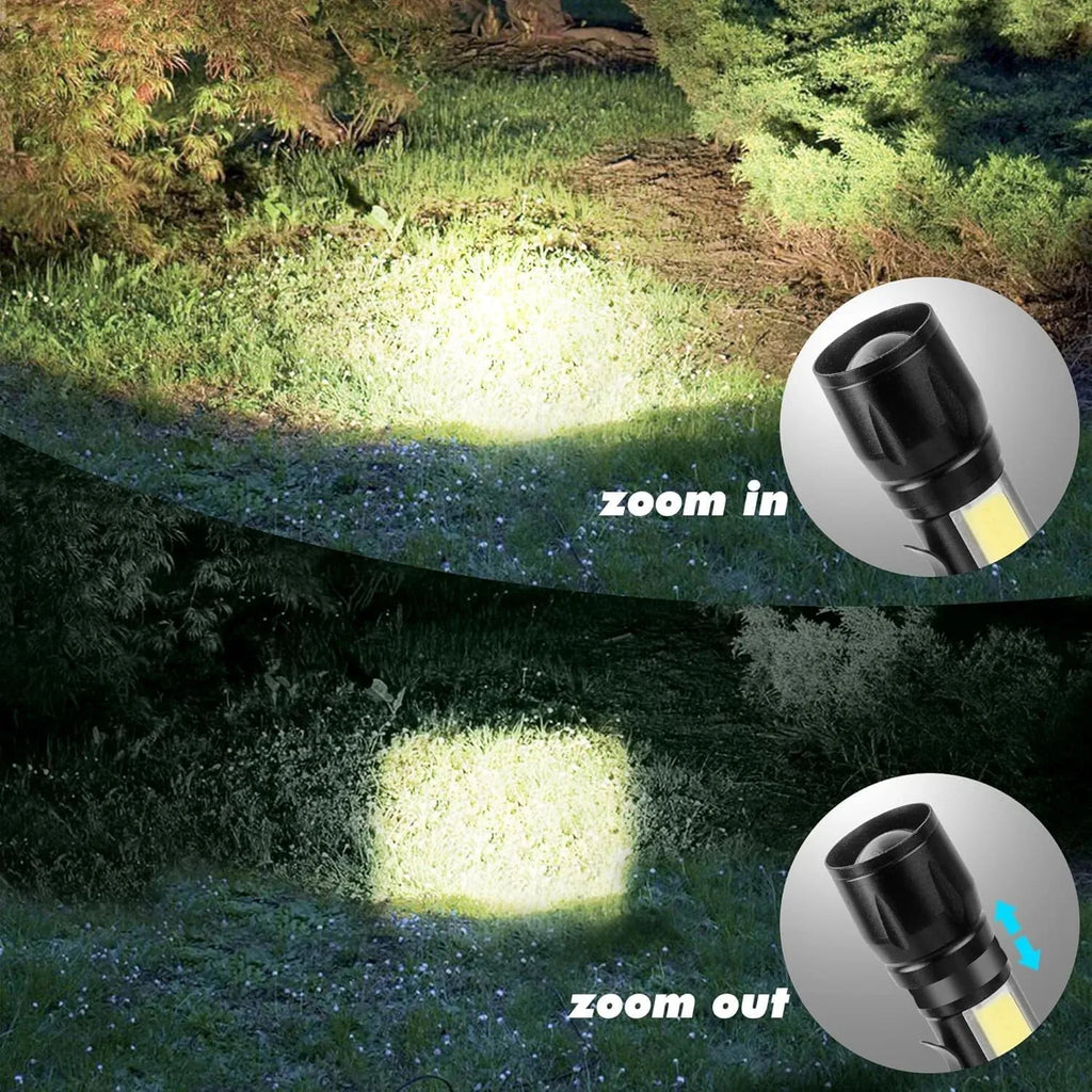 99000000LM Ultra Bright Tactical Flashlight High Power LED Torch Rechargeable Waterproof Portable Handheld Lamp for Outdoor Camping Police Emergency Use