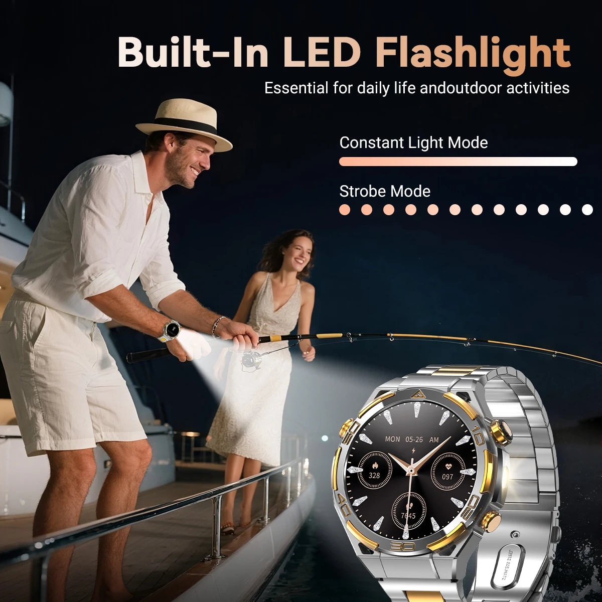 Blackview W90 Pro Smartwatch 1.43" AMOLED Display,Bluetooth Calling,Heart Rate Monitor, 900mAh/ 20Days Standby,Men's Smartwatch