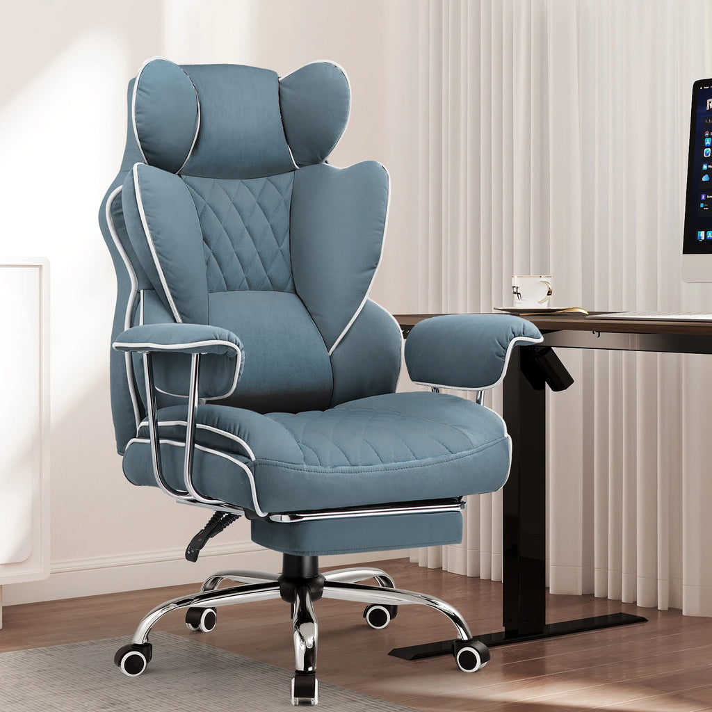 GTPLAYER Gaming chair office chair with pocket spring lumbar support, ergonomic and comfortable wide office computer chair