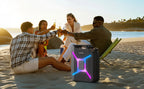 ULTIMEA 300W Portable Wireless Partybox Karaoke Speaker Bass Boost RGB APP Control IPX4 Powerful Outdoor Party Blutooth Speakers