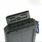 10000000mAh Solar Power Bank last 2USB LED Battery Charger For Cell Phone