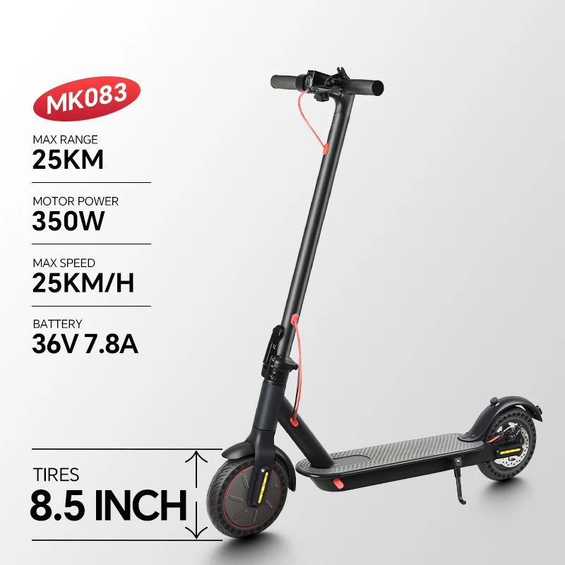 Adult electric Scooter, two wheels balance scooter, foldable scooter, light electric vehicle