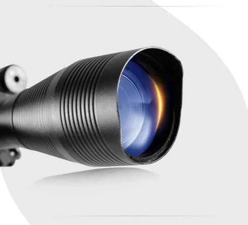 4-12x50 Scope Illuminated Rangefinder Reticle Rifle Holographic 4 Reticle Sight 20mm Red Grenn Laser For Hunting