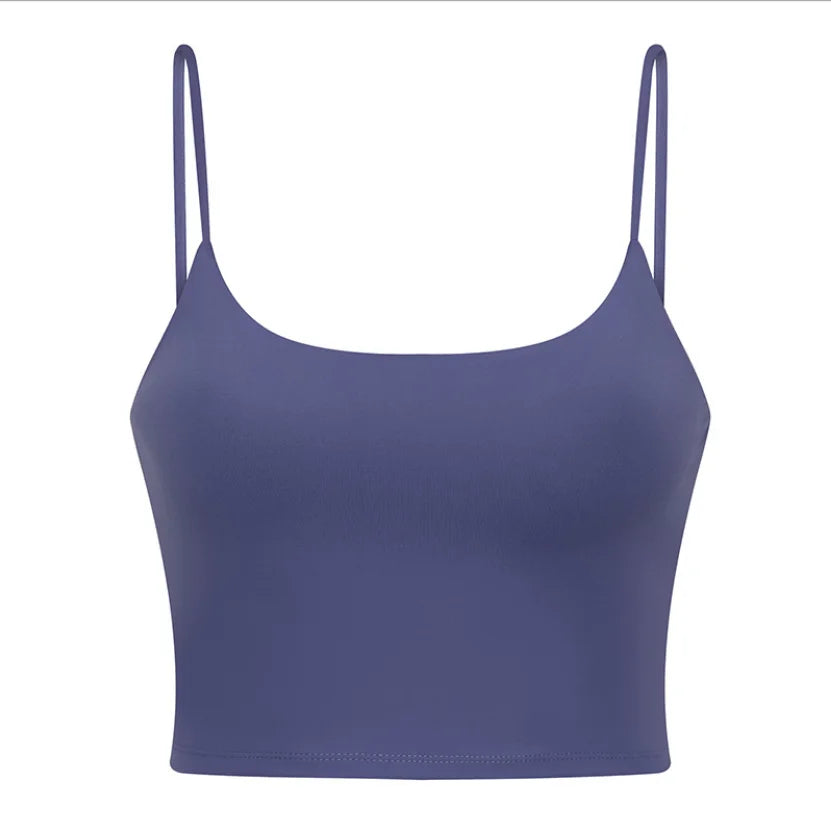 Women's Longline Sports Bra Wirefree Padded
