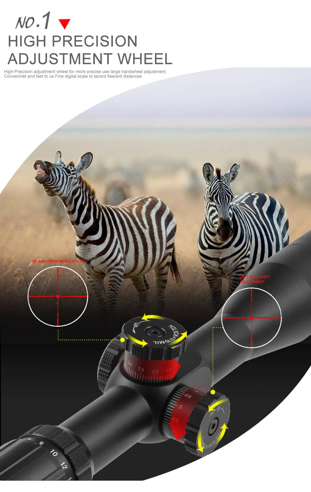 BSA Optics TMD 4-14X44 FFP Hunting Scope First Focal Plane Sight Tactical Glass Etched Reticle Optical Sights