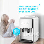 Water dispenser Ice hot desktop refrigeration hot water dispenser Dormitory mini small energy-saving ice warm water