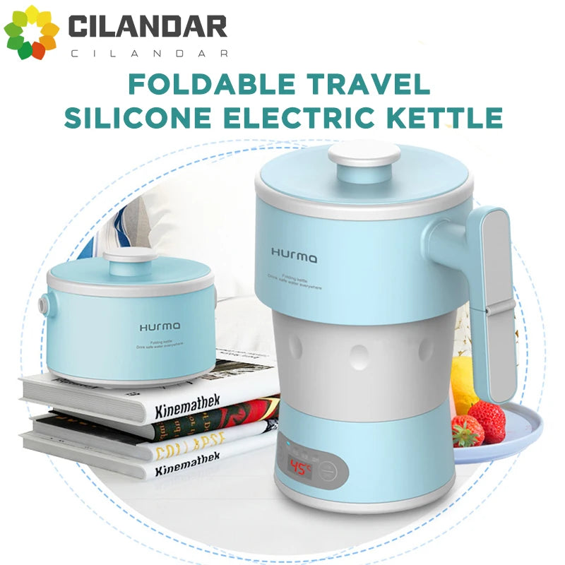 2026 Xinmei 800ML Portable Electric Kettle Foldable Coffee Teapot for Home And Travel Kitchen Appliance to Boil Water