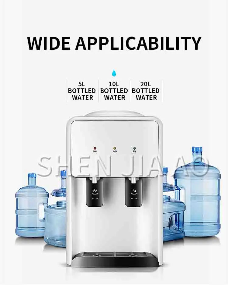 Water dispenser Ice hot desktop refrigeration hot water dispenser Dormitory mini small energy-saving ice warm water