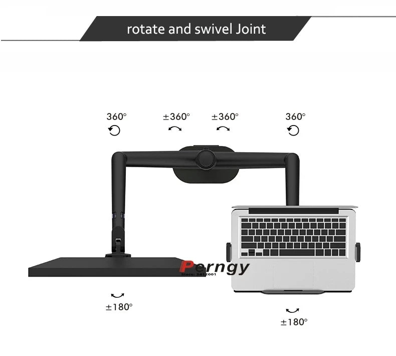 OL-3L aluminum silver Ergonomics 10"-17" desk laptop stand 32" monitor desktop bracket computer mount full motion column bar