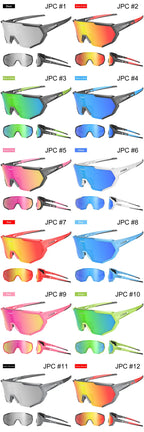 X-TIGER Cycling Glasses Polarized Glasses Bike Eyewear Sports Men's Photochromic Sunglasses MTB Road Bicycle Goggles 3/5 Lens