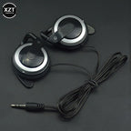 3.5mm Stereo Running Earphones Sport Wired Headphones Earphone Earbud Universal For Mobile Phone Sony Samsung Computer MP3 4