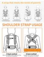 Egobaby Omni Baby Carrier Cotton Breathable Ergonomic Backpacks Holder Shoulder Waist Belt Sling Suspenders 360