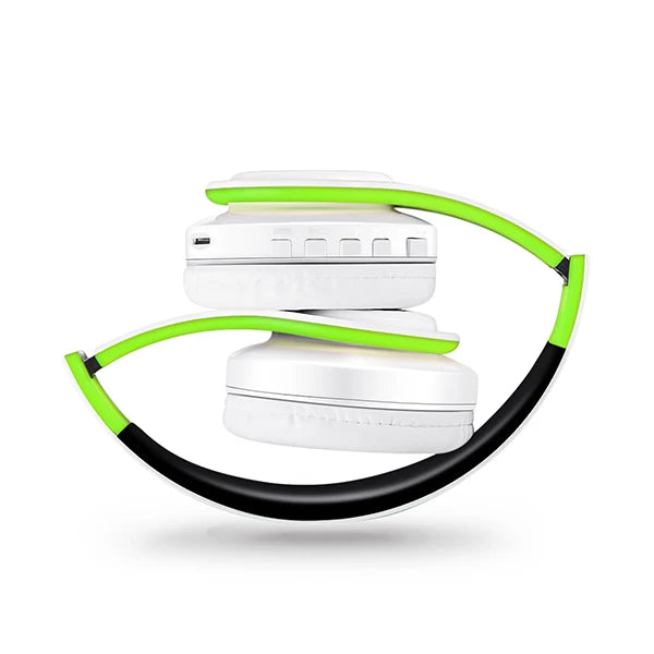 Best Headphones Wireless  Earphones with Microphone Digital Stereo Bluetooth Headset Card MP3 Player FM Radio Music for All