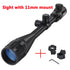 6-24x50 AOE Hunting Scopes Long-Range Scope Illuminated Red/Green Reticle Tactical Optical Sight