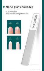 MR.GREEN Manicure Set Color Contrast sets Nail Clippers Cutter Tools Kits Stainless Steel Pedicure Travel Case for man woman