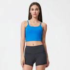 Women's Longline Sports Bra Wirefree Padded