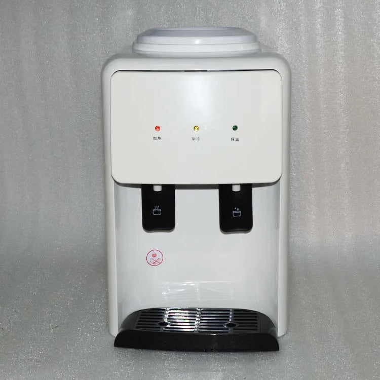 Water dispenser Ice hot desktop refrigeration hot water dispenser Dormitory mini small energy-saving ice warm water