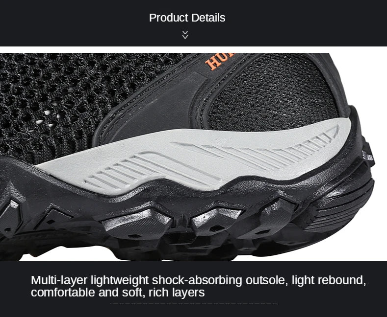 HUMTTO Men Hiking Shoes Breathable Outdoor Sports Climbing Shoes hunting shoes women Trekking Sneakers ankle boots tennis shoes