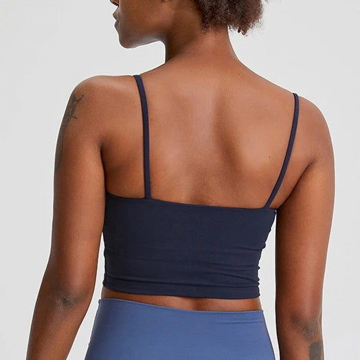 Women's Longline Sports Bra Wirefree Padded