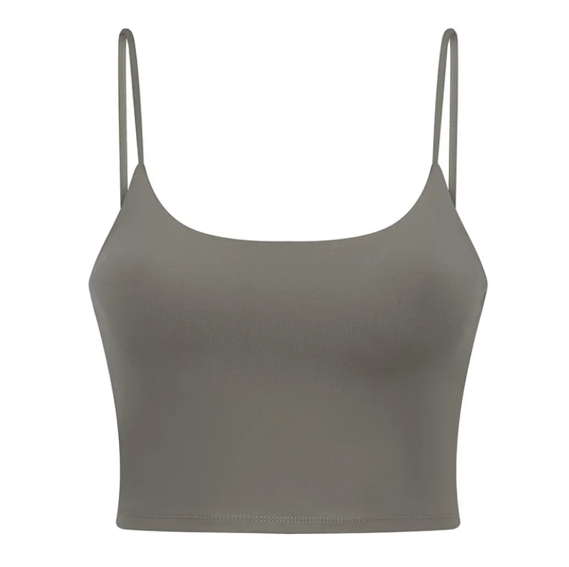 Women's Longline Sports Bra Wirefree Padded